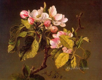 Flores de manzana Flor romántica Martin Johnson Heade Pinturas al óleo